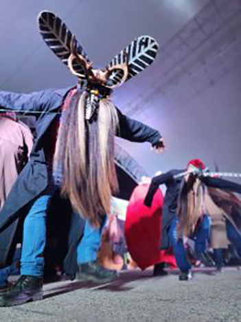 La Secretaría de Cultura realizó el encuentro regional de la danza de los diablos, en Cuajinicuilapa