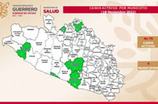 Reporta la Secretaría de Salud 75 casos activos de covid; no hay registro de defunciones en las últimas 24 horas