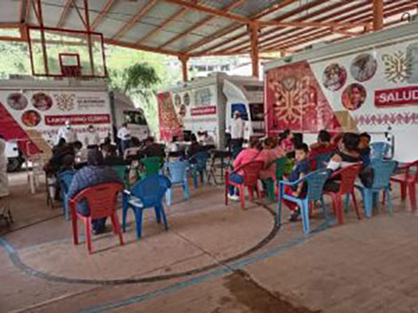Unidades médicas especializadas brindan 6,262 acciones de salud en San Miguel Totolapan y Zapotitlán Tabla