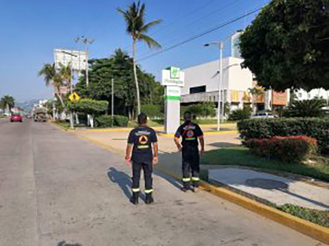 Activan protocolos de seguridad por sismo de 6.0 en Guerrero