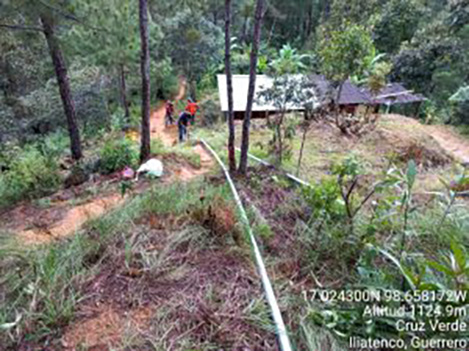 Concluye CAPASEG construcción el sistema de agua en la localidad indígena Cruz Verde, Iliatenco