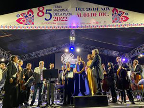Con broche de oro, clausura la Filarmónica de Acapulco la 85 Feria Nacional de la Plata