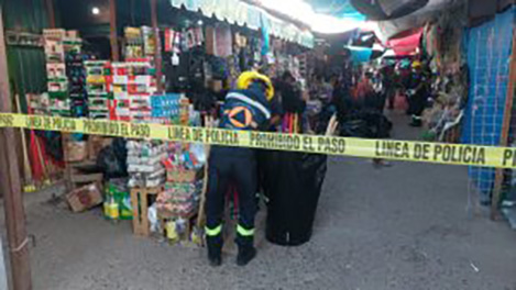 Decomisan 500 kilos de material pirotécnico en el mercado de Chilapa