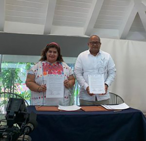 Firma convenio la Secretaría de Cultura y el parque papagayo para fomentar la cultura y las artes