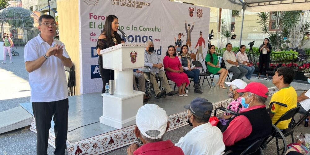 Inician en Chilpancingo los foros de consulta a personas con discapacidad sobre educacion inclusiva