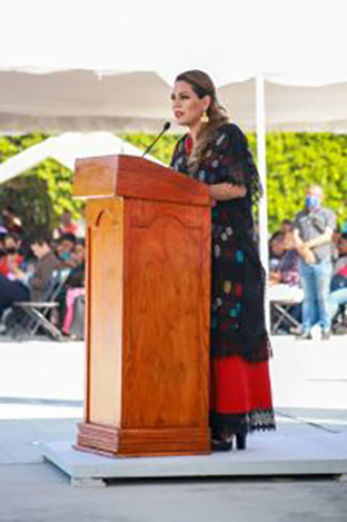 Reconoce Evelyn Salgado a las fuerzas armadas como un apoyo permanente para garantizar la seguridad de las familias de Guerrero