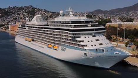 Arriba el noveno crucero de la temporada al puerto de Acapulco