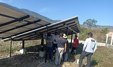 Habitantes, de Tlahuapa, municipio de Alcozauca beneficiados con agua potable a través de CAPASEG
