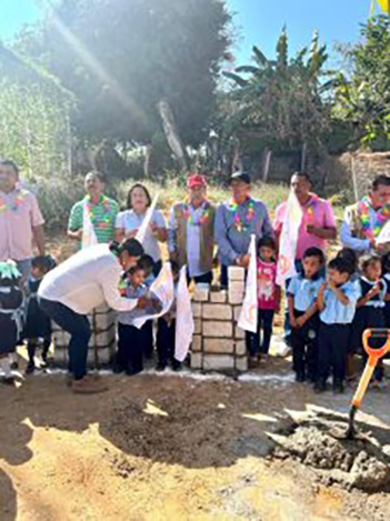 IGIFE realiza obras educativas en el municipio de San Marcos