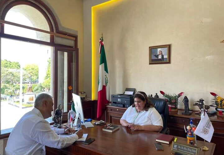 Con el objetivo de visibilizar a Guerrero y al municipio de Iguala de la Independencia en las instituciones educativas del estado, la Secretaria de Cultura de Guerrero, Aída Melina Martínez Rebolledo, se reunió con el Subsecretario de Educación Básica de Secretaría de Educación Guerrero, Ricardo Castillo Peña, en las oficinas del Palacio de Cultura en Chilpancingo de los Bravo.