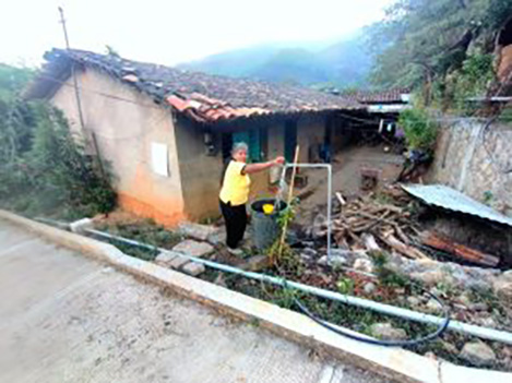Más de 1,400 habitantes de Tlacoapa beneficiados con el sistema de agua potable