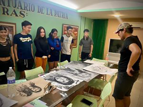 Realiza la Secretaría de Cultura circuitos culturales con talleres de fotografía en la región norte