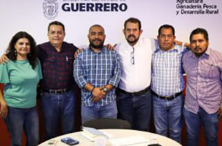 Titular de SAGADEGRO, Alejandro Zepeda atiende demandas de la confederación nacional Plan de Ayala Guerrero