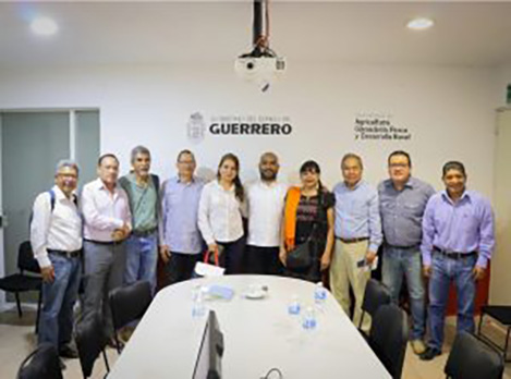 Titular de SAGADEGRO se reúne con integrantes de la fundación produce Guerrero