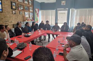 La titular de la SEMAI sostuvo una reunión con la federación de guerrerenses en Chicago, Illinois