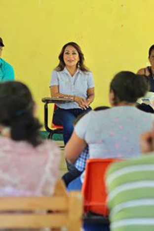 El compromiso de la Gobernadora con la Sierra está reflejado en el presupuesto, con hechos y con trabajo de territorio: María del Carmen Cabrera Lagunas