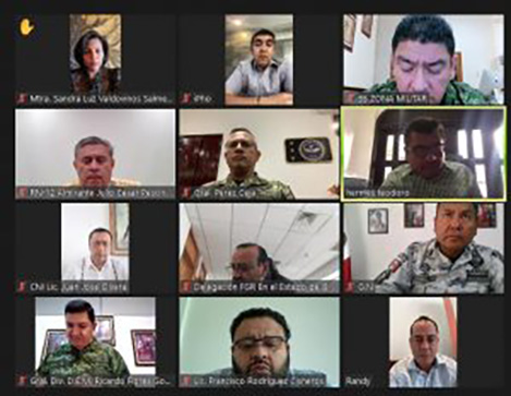 Encabeza Evelyn Salgado la sesión de la mesa de coordinación para la construcción de la paz