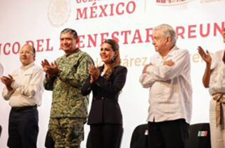 Encabeza Evelyn Salgado y el Presidente López Obrador reunión del Banco de Bienestar en Acapulco