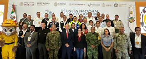 Guerrero presente en reunión nacional de protección civil para el inicio de la temporada de incendios forestales 2023