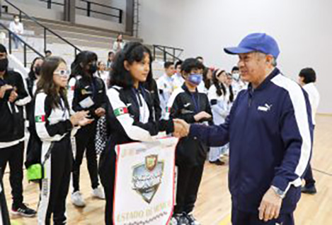 Inaugura Marcial Rodríguez los juegos deportivos regionales de la CONADE en la disciplina de ajedrez