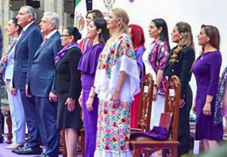 La Gobernadora Evelyn Salgado Pineda asistió al acto oficial para conmemorar el día internacional de la mujer