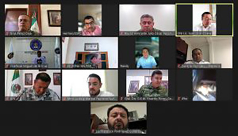 Mantiene mesa de coordinación atención prioritaria de seguridad en Tierra Caliente y la Sierra