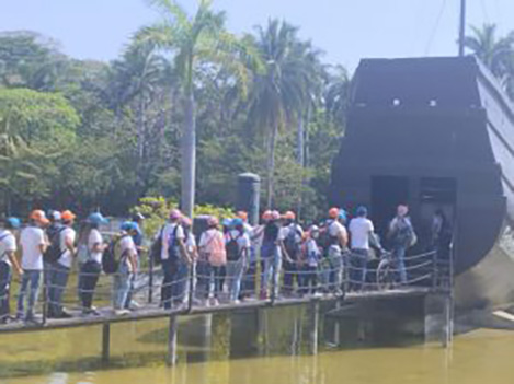 Niños, niñas y adolescentes del CRIT Guerrero realizaron visita guiada al Parque Papagayo