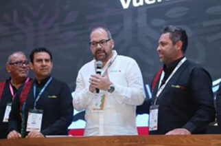 Presenta SECTUR Guerrero vuelo Monterrey- Ixtapa Zihuatanejo con viva Aerobús en pabellón Guerrero