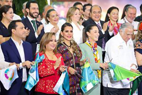 Inauguran la sala de exposición de stands del tianguis turístico 2023 y el pabellón Guerrero
