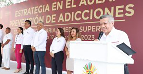 Arranca campaña contra adicciones y acoso escolar en escuelas de Guerrero