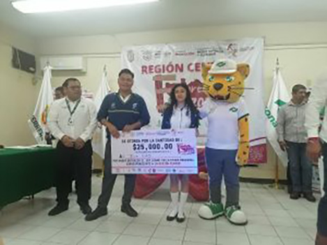 El INGE realizó en la zona centro, el concurso estatal EMPRENDE-EDU2023