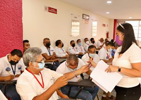 Evalúan a transportistas con exámenes de control y confianza dentro del protocolo “Violeta”