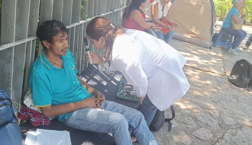 Cumple una semana de Huelga de hambre el proofesor Lorenzo Mendez