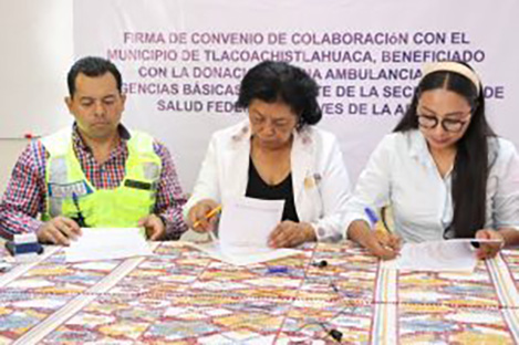 Fortalece la SSG el sistema de salud con la dotación de ambulancias en la Costa Chica de Guerrero