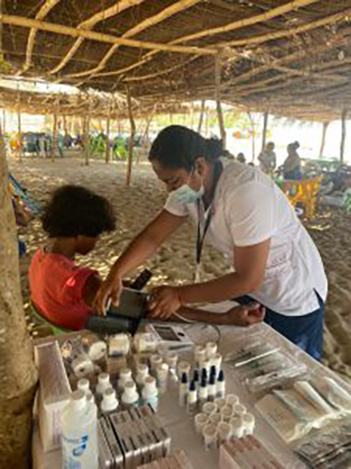 La Secretaría de Salud Guerrero ha brindado 315 consultas en módulos por Semana Santa