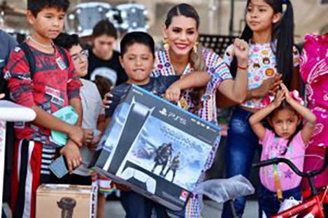 “Las niñas y los niños son el motor que nos motiva a trabajar por la construcción de un mejor Guerrero”: Evelyn Salgado