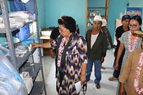 Recorre la titular de la SSG localidades indígenas de la Costa Chica para garantizar los servicios de salud de primer nivel