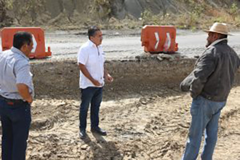 Supervisa titular de CICAEG las obras que se realizan en el libramiento Chilpancingo-Tixtla