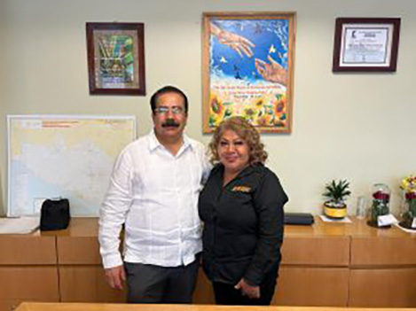 Titulares de SDUOPOT y Tribunal Superior de Justicia revisan los avances de la obra que se ejecuta en instalaciones del Poder Judicial