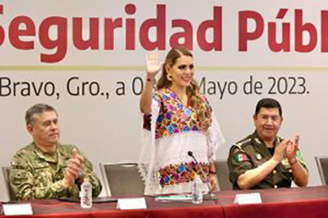 Convoca Evelyn Salgado a municipios a trabajar bajo una misma línea, en unidad por la seguridad de las y los guerrerenses