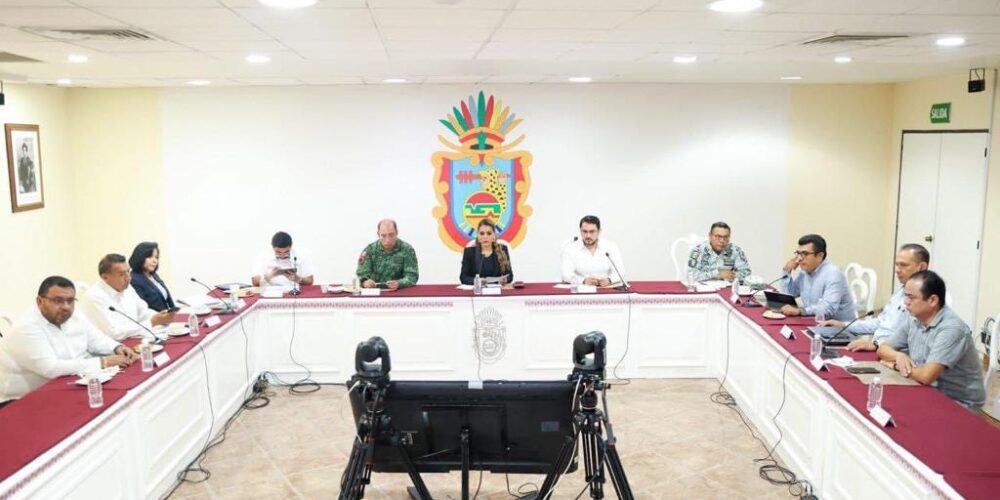 Encabeza gobernadora Evelyn Salgado trabajos coordinados de seguridad de la Mesa para la Construcción de la Paz