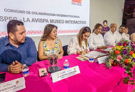 Firman convenio el SUSPEG y el museo la avispa en apoyo a trabajadoras y trabajadores del sector centro con la implementación del proyecto “Club de Tareas”