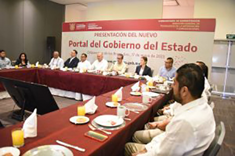 Presentan el nuevo Portal del Gobierno del Estado de Guerrero