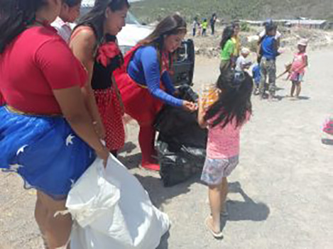 Regala la SSP Guerrero sonrisas a niñas y niños de distintos municipios