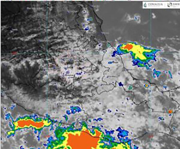 Continuarán registrándose más lluvias en Guerrero por zonas de baja presión que evolucionan en el Océano Pacífico