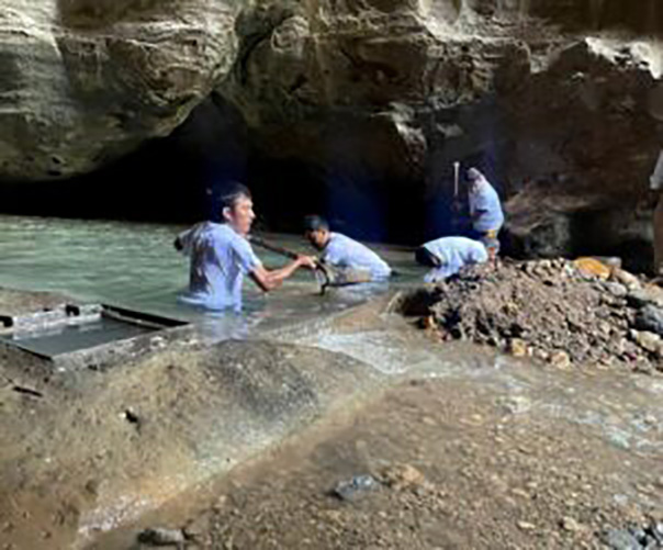 Inicia CAPASEG desazolve de la captación del sistema de agua Acahuizotla; se prevé garantizar abasto de 75 lps para Chilpancingo