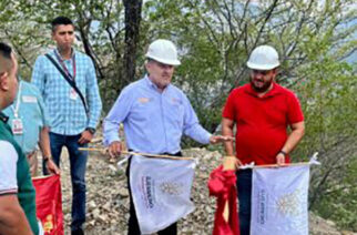 Inicia Cicaeg trabajos de conservación del camino Iyotla-Carrizal de Bravo, en el municipio de Leonardo Bravo