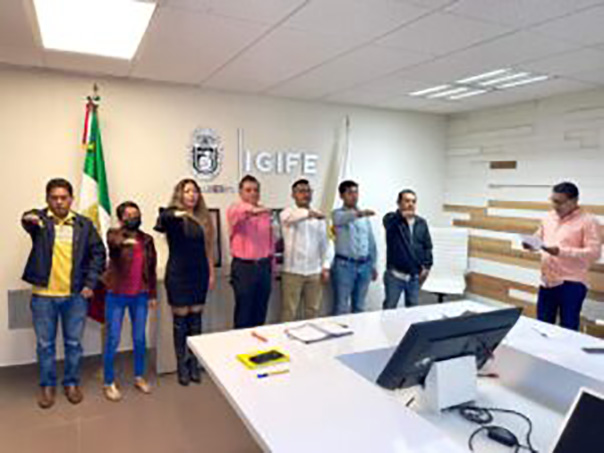 Director de IGIFE Benjamín Guinto Nava encabezó la sesión del Comité de Transparencia del Instituto