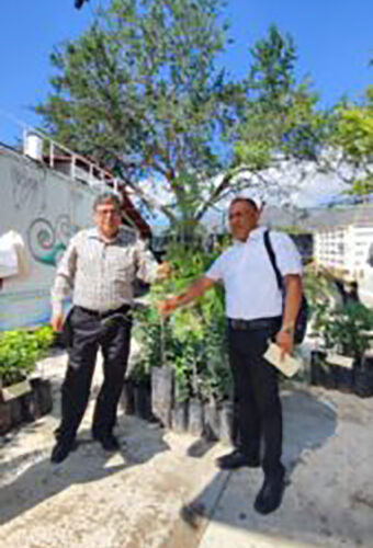 Semaren entrega 4 mil 500 árboles a organizaciones y autoridades para reforestar y controlar el cambio climático: Almazán Juárez