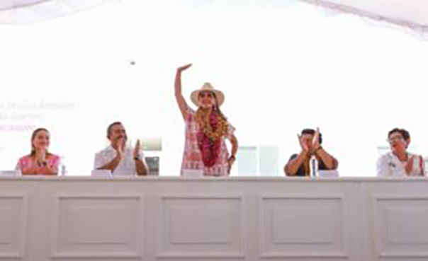 Inaugura Evelyn Salgado Pineda el Centro de Salud con Servicios Ampliados de Marquelia